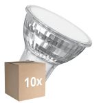 Fordelspakke 10x Ledvance LED Spot GU10 PAR16 5.6W 620lm 120D - 840 Kold Hvid | Erstatter 50W