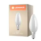 Ledvance Classic LED E14 Kerte filament matt 5.5W 806lm - 827 ekstra varm hvid | erstatter 60W