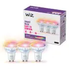 Fordelspakke 3x WiZ Smart LED Spot GU10 PAR16 5W 400lm 36D | Bedste Farvegengivelse - Dæmpbar - Erstatter 50W