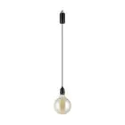 Eglo Pendel Lampe Vignanello Sort 827 Ekstra Varm Hvid | IP44 - Batteridrevet